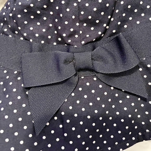 Gymboree Polkadot Bucket hat Summer hat with Bow Size 6-12 months NWT - Picture 4 of 10